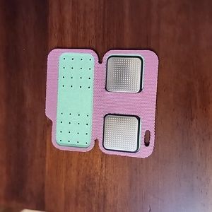 Kardia Mobile  The case was bought separately  and reflects in the price.